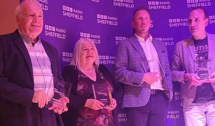 BBC Radio Sheffield Make a Difference Award winners