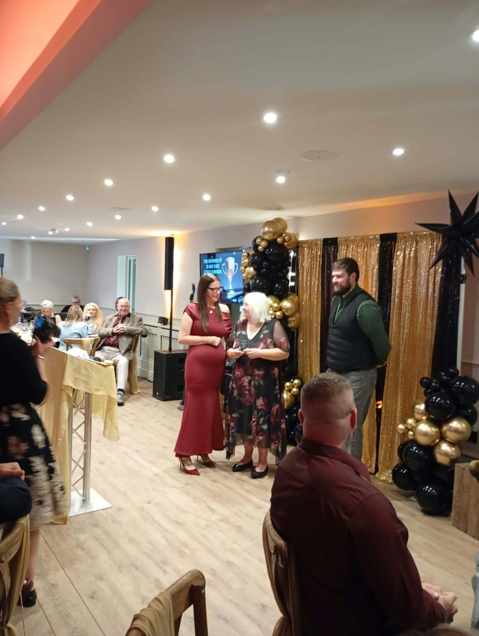 Pride of the North Award presentation