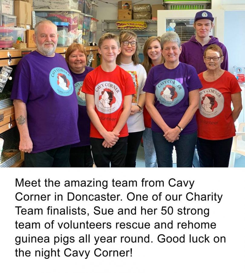 Photo of Cavy Corner Volunteers by CEVA